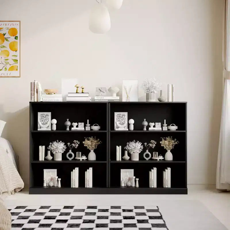 Armoires de rangement au design minimaliste et moderne