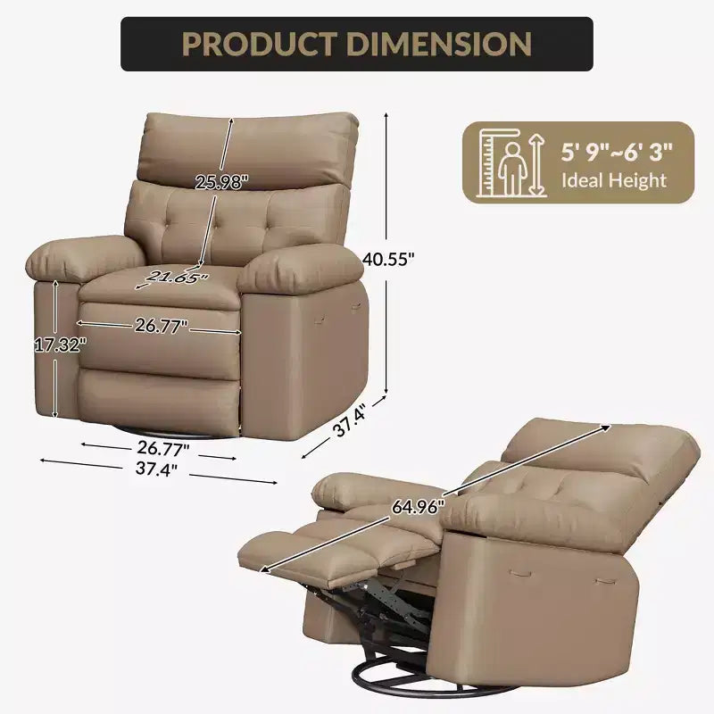 Fauteuil inclinable manuel