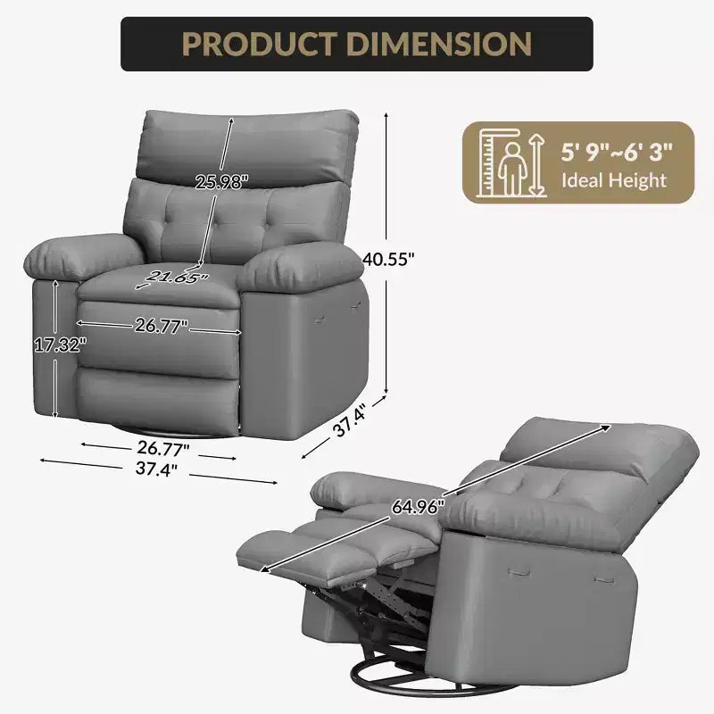 Fauteuil inclinable manuel