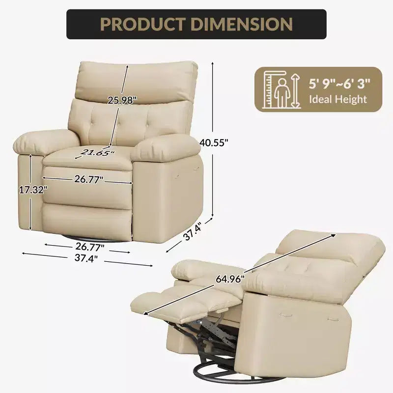 Fauteuil inclinable manuel