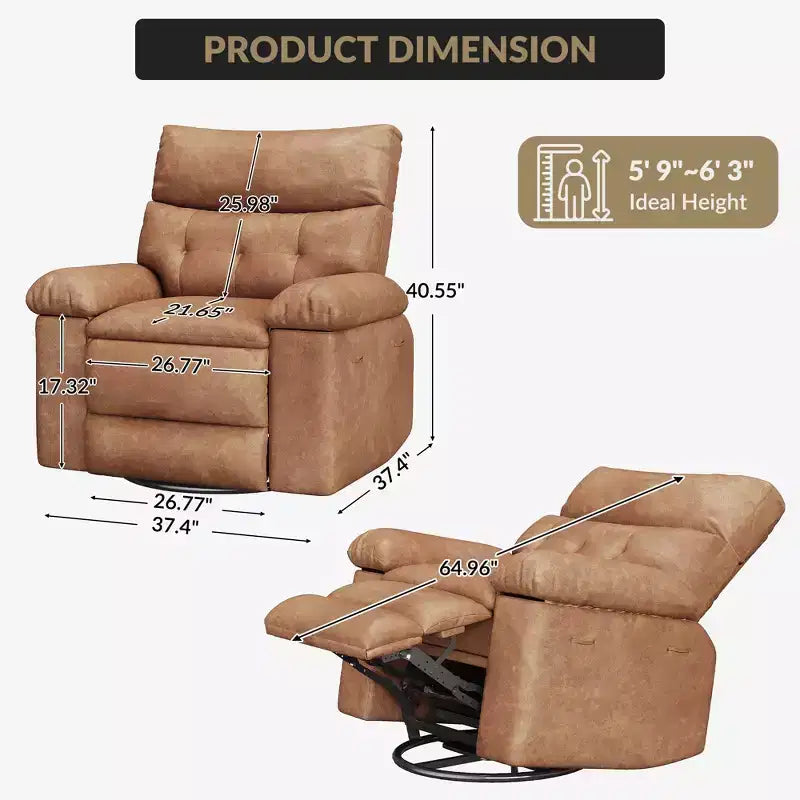 Fauteuil inclinable manuel