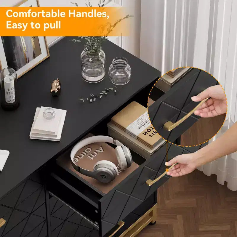 Commode à 8 tiroirs pour chambre à coucher et placard