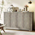Gustowave Recessed Buffet With Storage, 4 Doors And Adjustable Shelves