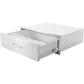 Outdoor Kitchen Drawer, 1-Layer Stainless Steel Flush Mount BBQ Drawer for Outdoor Kitchens &amp; BBQ Islands