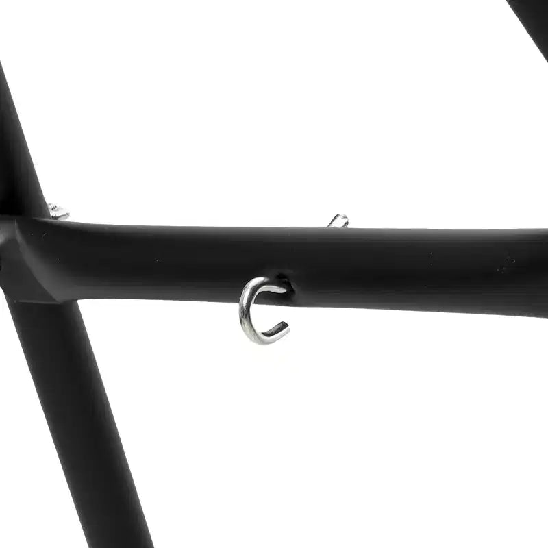 Support universel double pour hamac, capacité de 250 kg, support en métal robuste pour hamacs de 2,7 à 4,3 m, pour patio extérieur, noir