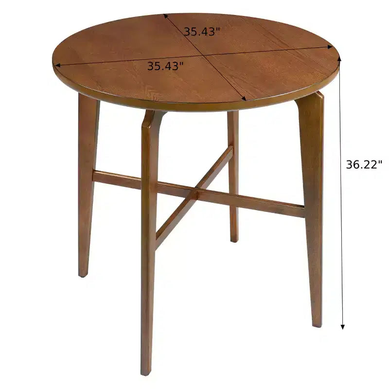 Table de bar haute en bois de 91 cm