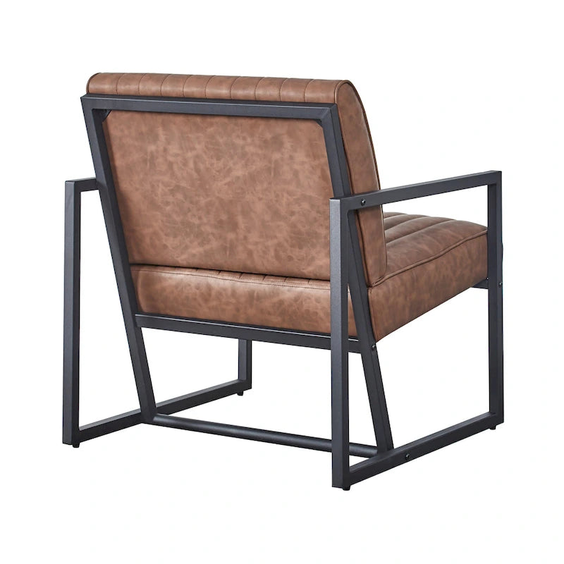 Modern 26 Arm Chair with Steel Legs