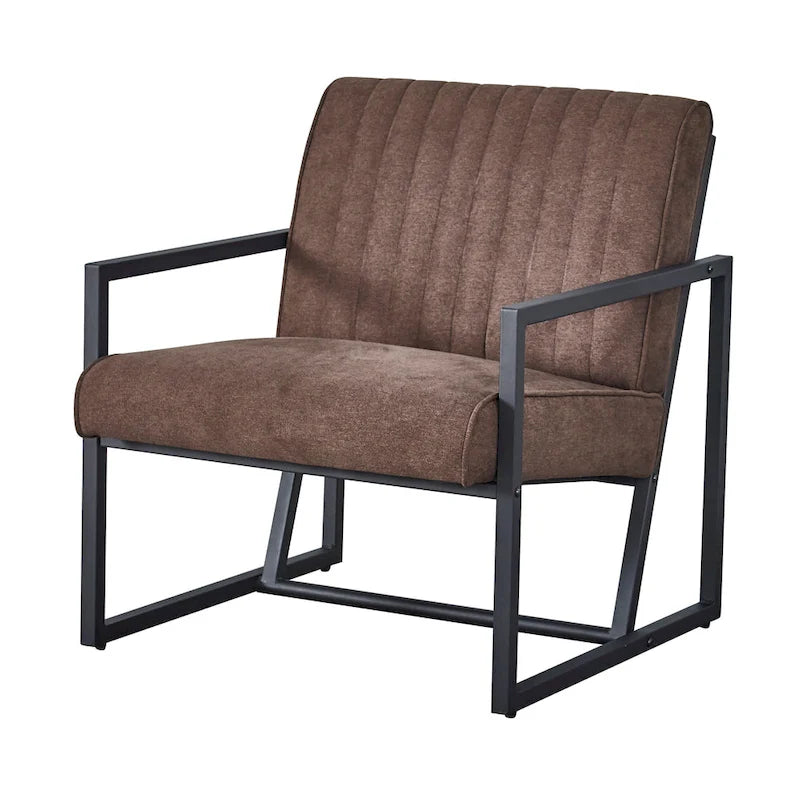 Modern 26 Arm Chair with Steel Legs