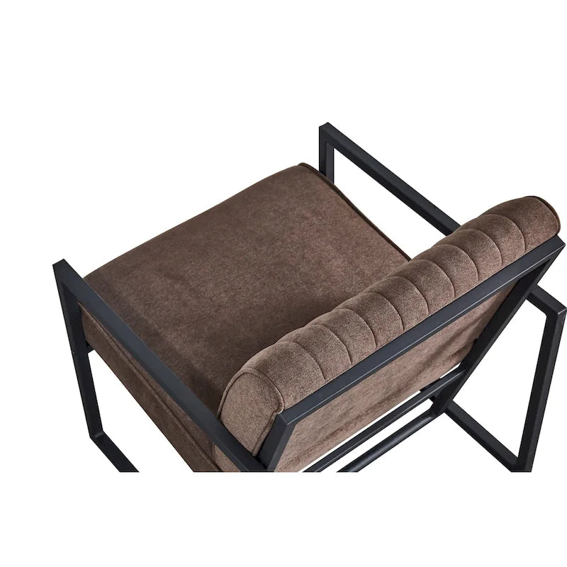 Modern 26 Arm Chair with Steel Legs