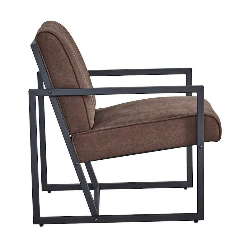 Modern 26 Arm Chair with Steel Legs