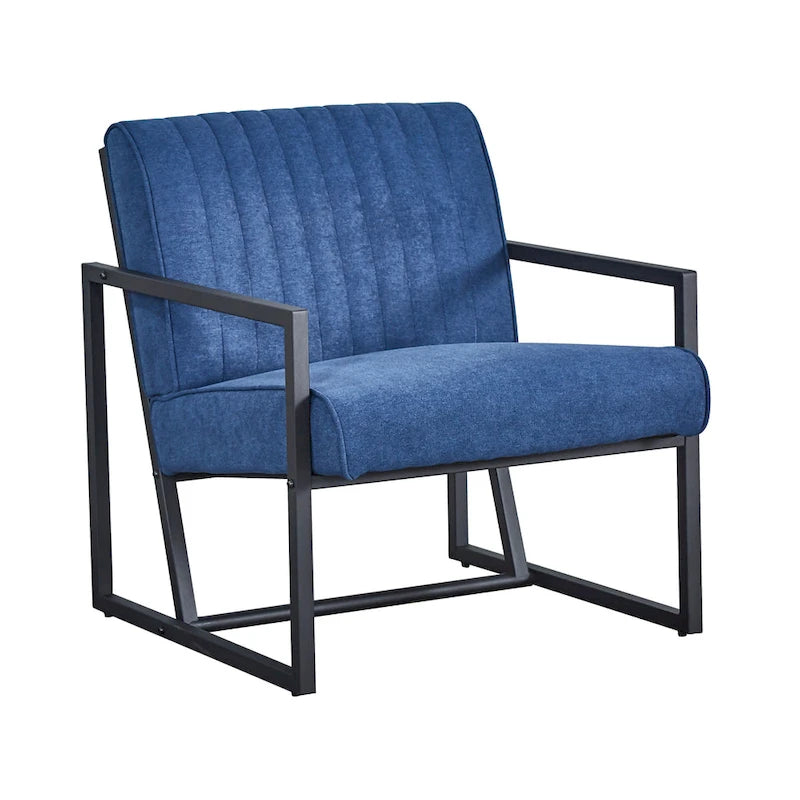 Modern 26 Arm Chair with Steel Legs