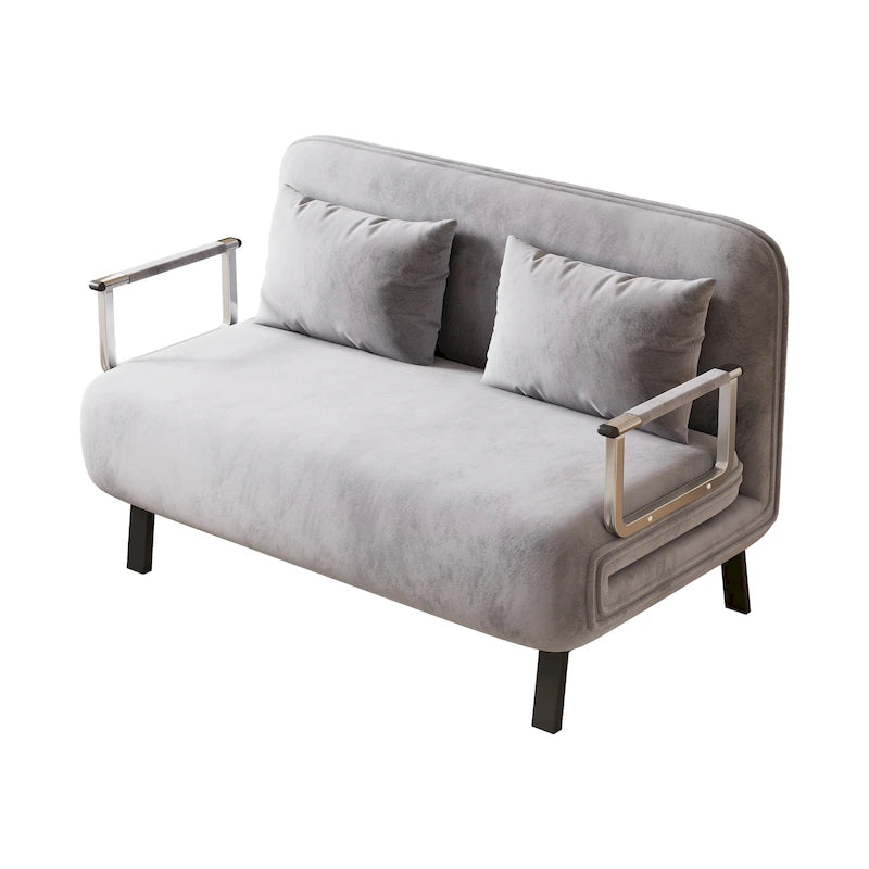 Convertible Tri-Fold Sofa Bed