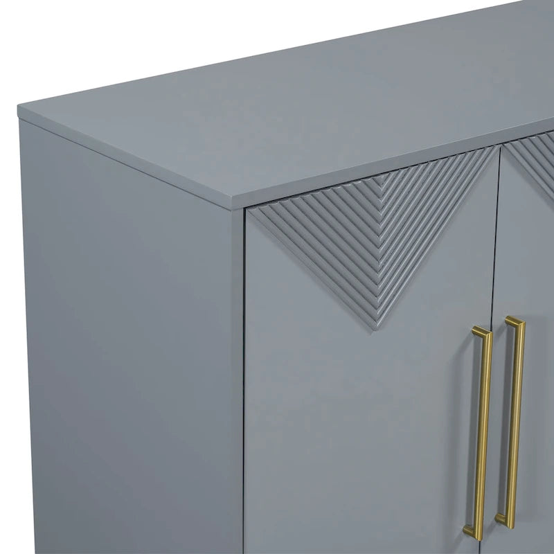 Unique Features of a Four-Door Cabinet