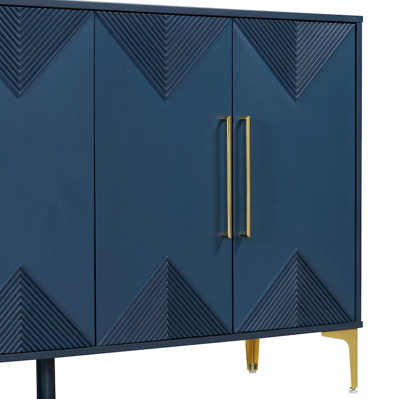 Unique Features of a Four-Door Cabinet