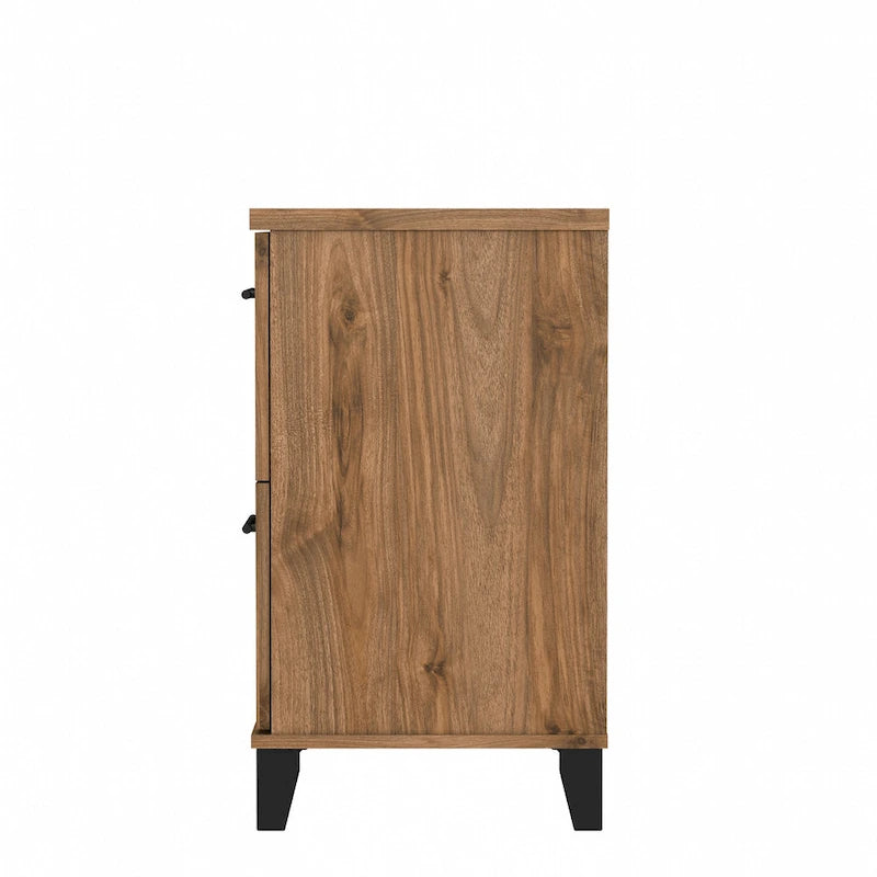 Bush Furniture Somerset 2 Drawer Lateral File Cabinet with Storage