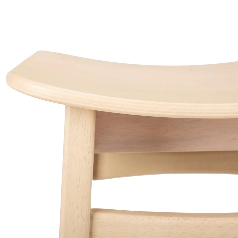SAFAVIEH Neoma 3 Piece Pub Set - White Oak - 42.1 x 17.7 x 36.2 - 42Wx18Dx36H