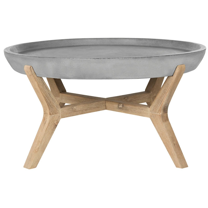 SAFAVIEH Gwladys Indoor/ Outdoor Coffee Table - 33.4 x 33.4 x 18.1 - 33Wx33Dx18H