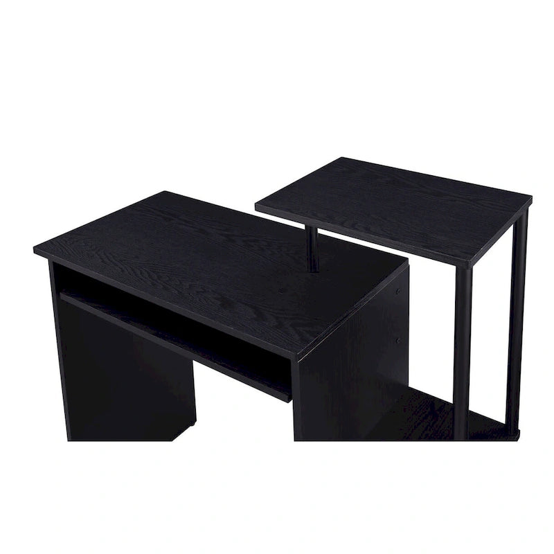 37 Black Computer Desk