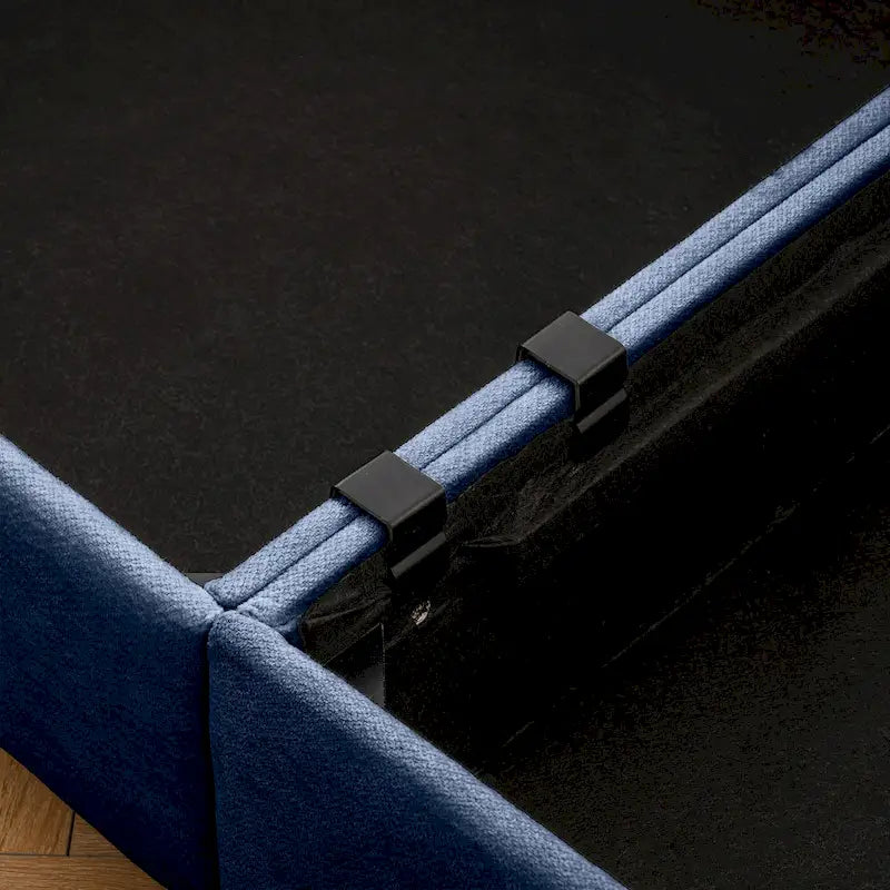 142.5 Chenille Upholstered U-Shaped Modular Sectional Sofa with Storage Seat, DIY Combination
