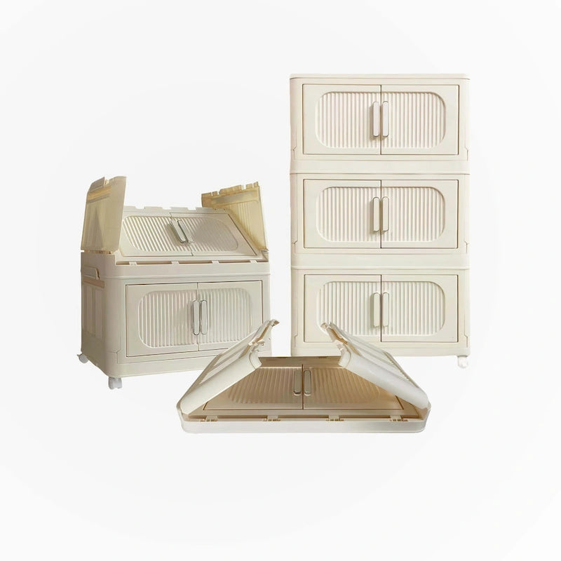 19.69 Side Wide Folding Storage Cabinet