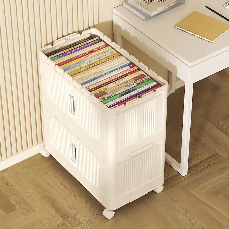 19.69 Side Wide Folding Storage Cabinet