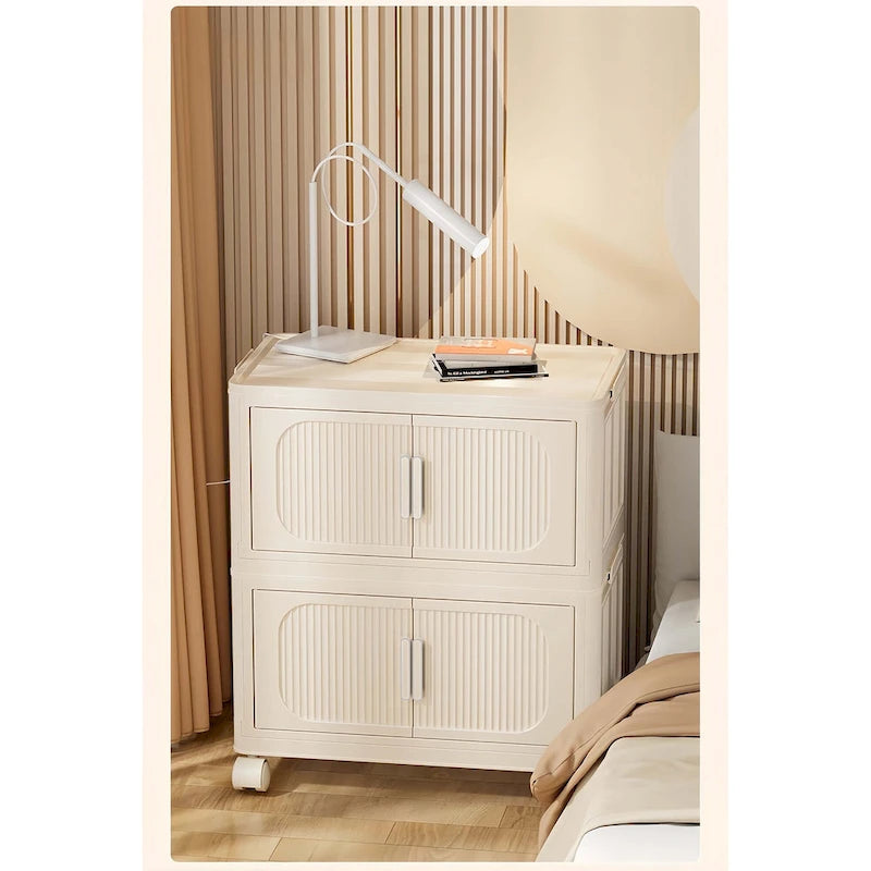 19.69 Side Wide Folding Storage Cabinet
