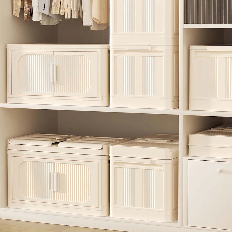 19.69 Side Wide Folding Storage Cabinet