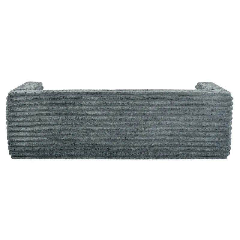 Christopher Knight Home - Jonathan Luxuriously Soft Modern 3-Seat Corduroy Sofa