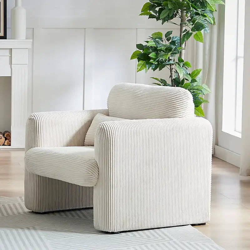 GDFStudio - Emiliano Sofa Set in Premium Corduroy with Elegant Design and Superior Comfort