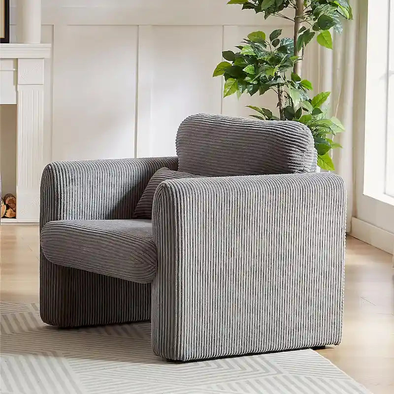 GDFStudio - Emiliano Sofa Set in Premium Corduroy with Elegant Design and Superior Comfort