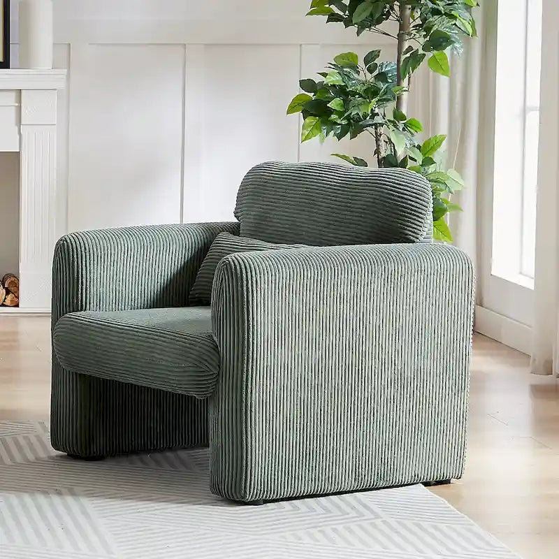 GDFStudio - Emiliano Sofa Set in Premium Corduroy with Elegant Design and Superior Comfort