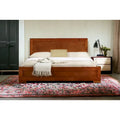 HomeRoots Brown Wood Queen Bed Frame
