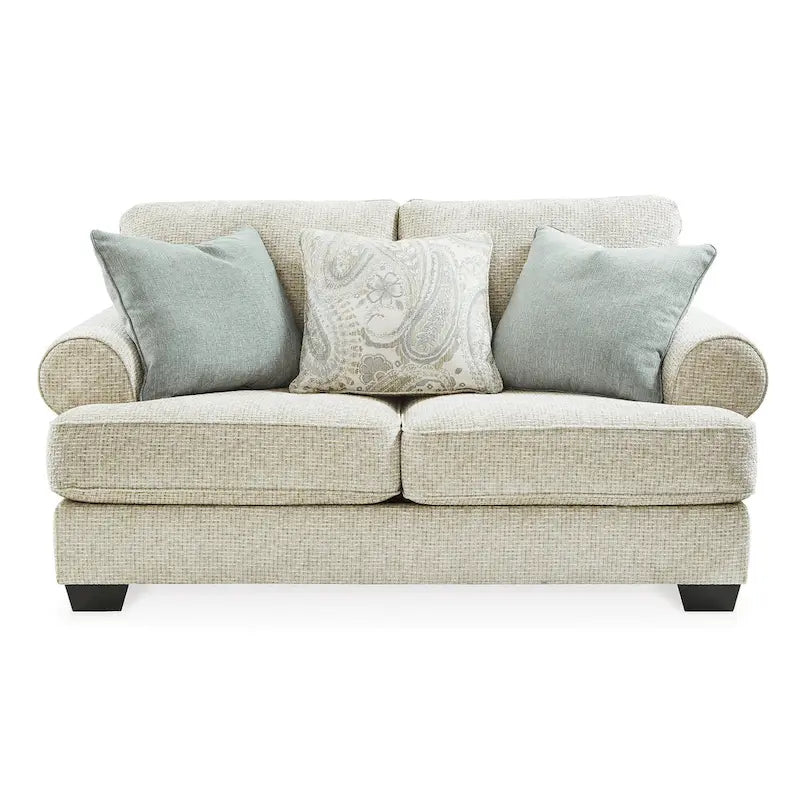 Signature Design by Ashley Monaghan Beige Loveseat - 74W x 45D x 39H