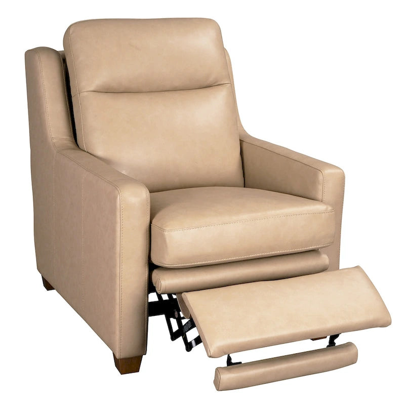 Genuine Leather Recliner Sofa 33 Triple-Motor Power Zero-Wall Reclining Couch with USB&USB-C Port