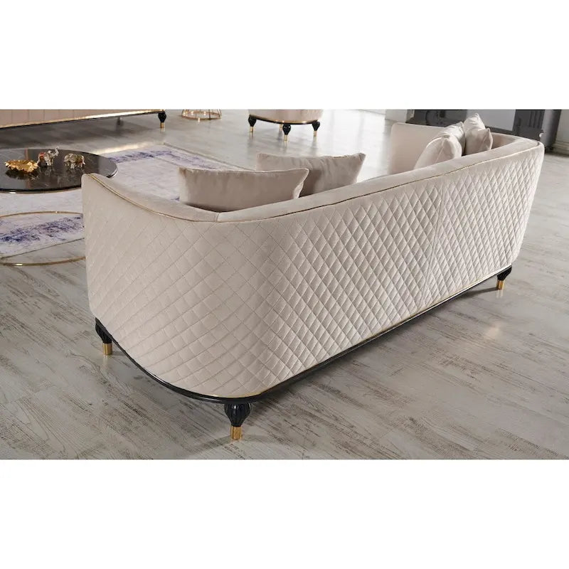 Kayo 4 Pieces Living Room Sets 1 Sofa 1 Loveseat 2 Chair