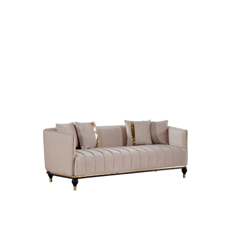 Kayo 4 Pieces Living Room Sets 1 Sofa 1 Loveseat 2 Chair