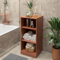 100% Solid Wood 16.5 Bathroom Cabinet with Optional Doors by Palace Imports