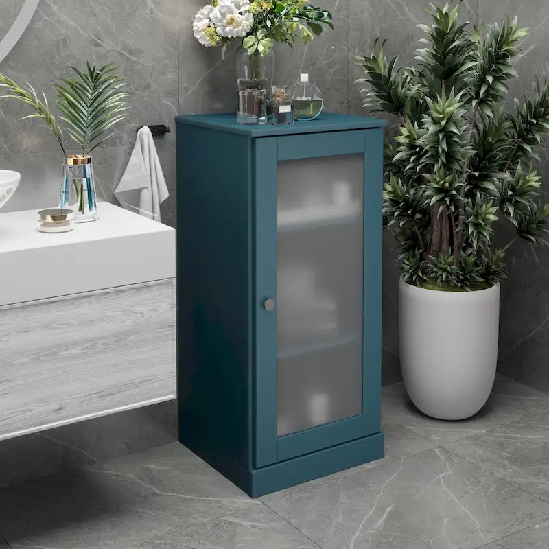 100% Solid Wood 16.5 Bathroom Cabinet with Optional Doors by Palace Imports