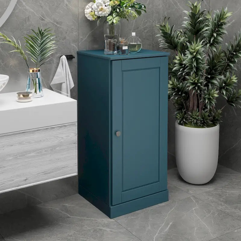 100% Solid Wood 16.5 Bathroom Cabinet with Optional Doors by Palace Imports