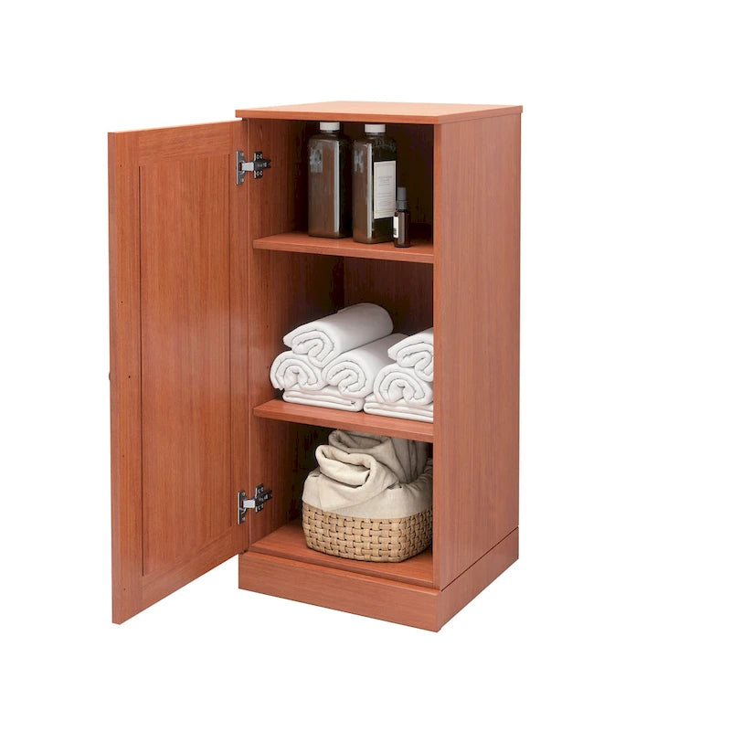 100% Solid Wood 16.5 Bathroom Cabinet with Optional Doors by Palace Imports