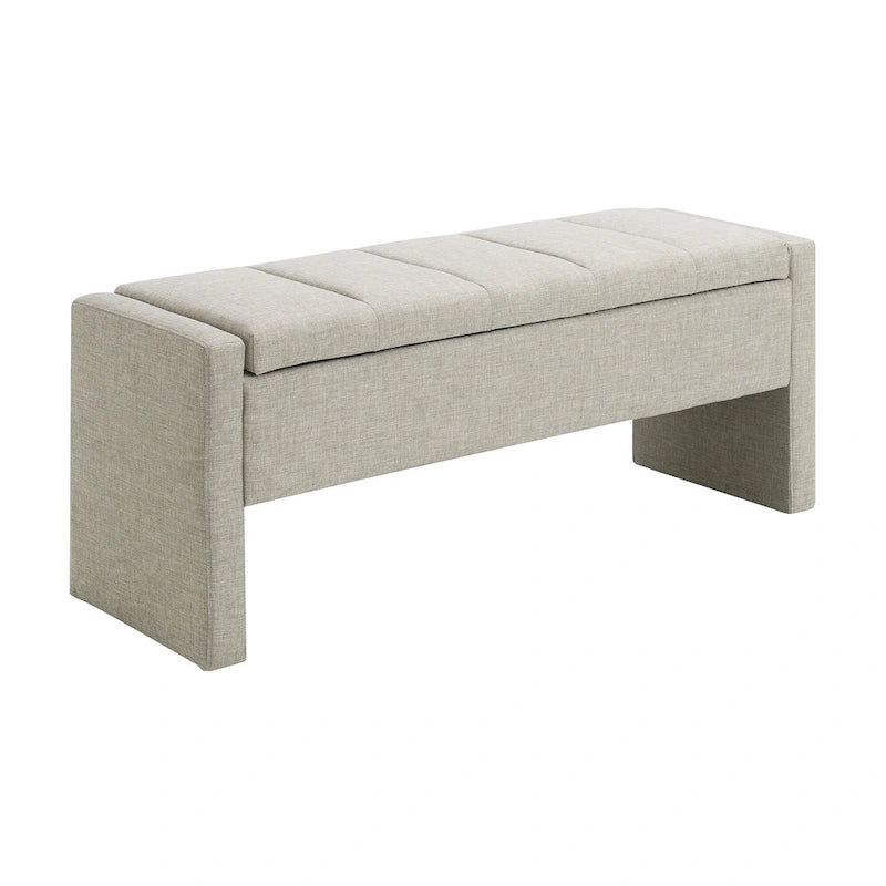 GDFStudio- Alice Foam Bed End Bench with Storage