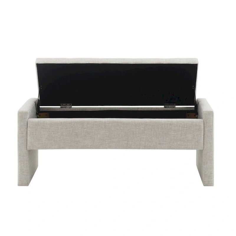GDFStudio- Alice Foam Bed End Bench with Storage