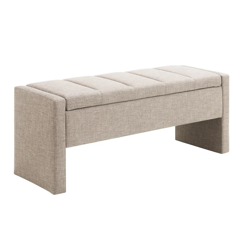 GDFStudio- Alice Foam Bed End Bench with Storage