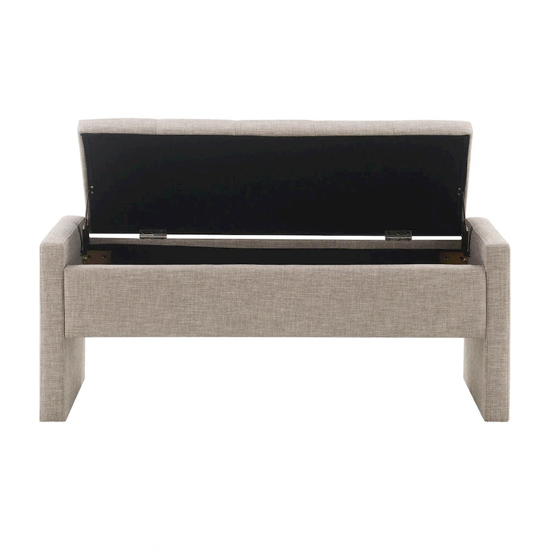 GDFStudio- Alice Foam Bed End Bench with Storage