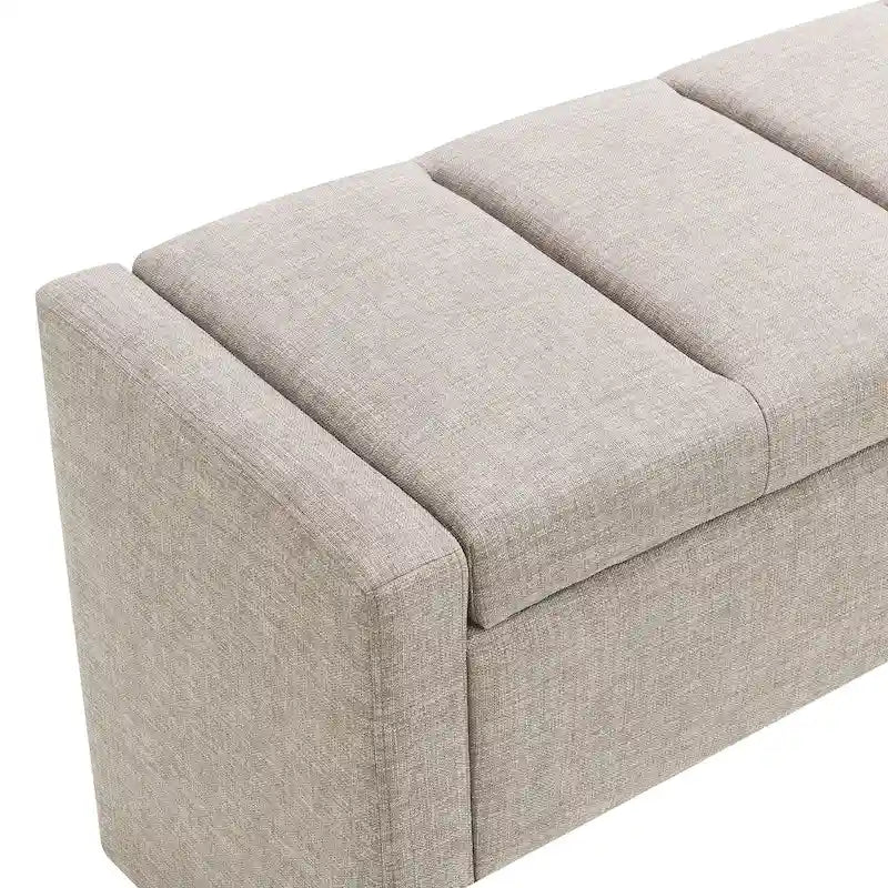 GDFStudio- Alice Foam Bed End Bench with Storage