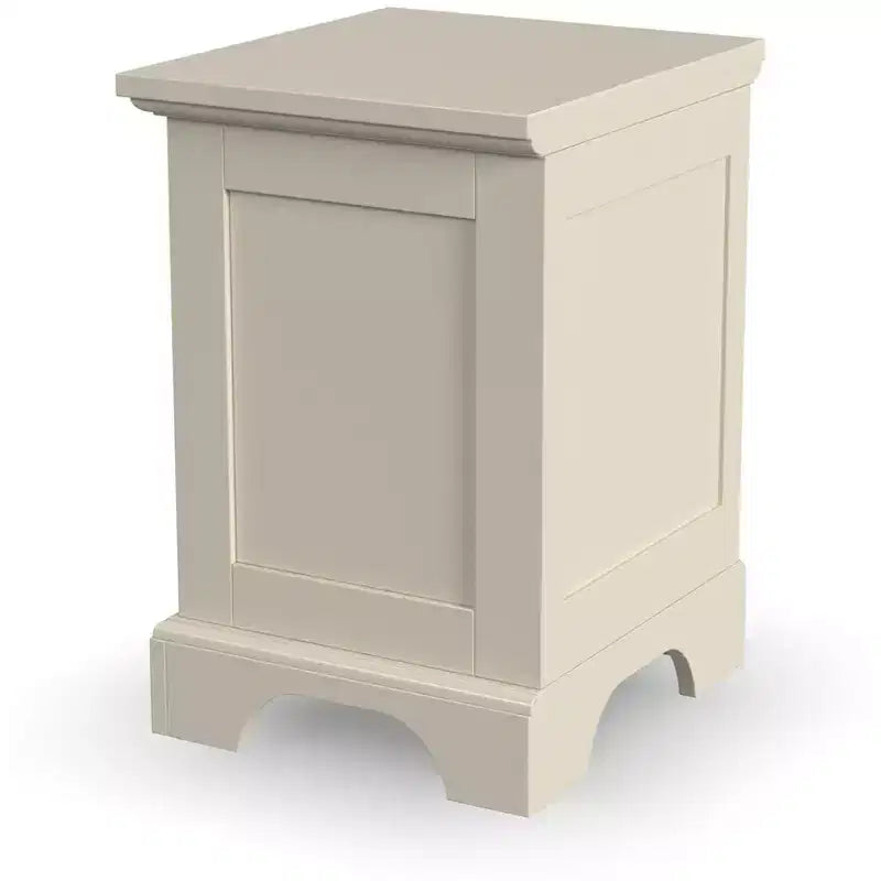 Table de chevet blanche