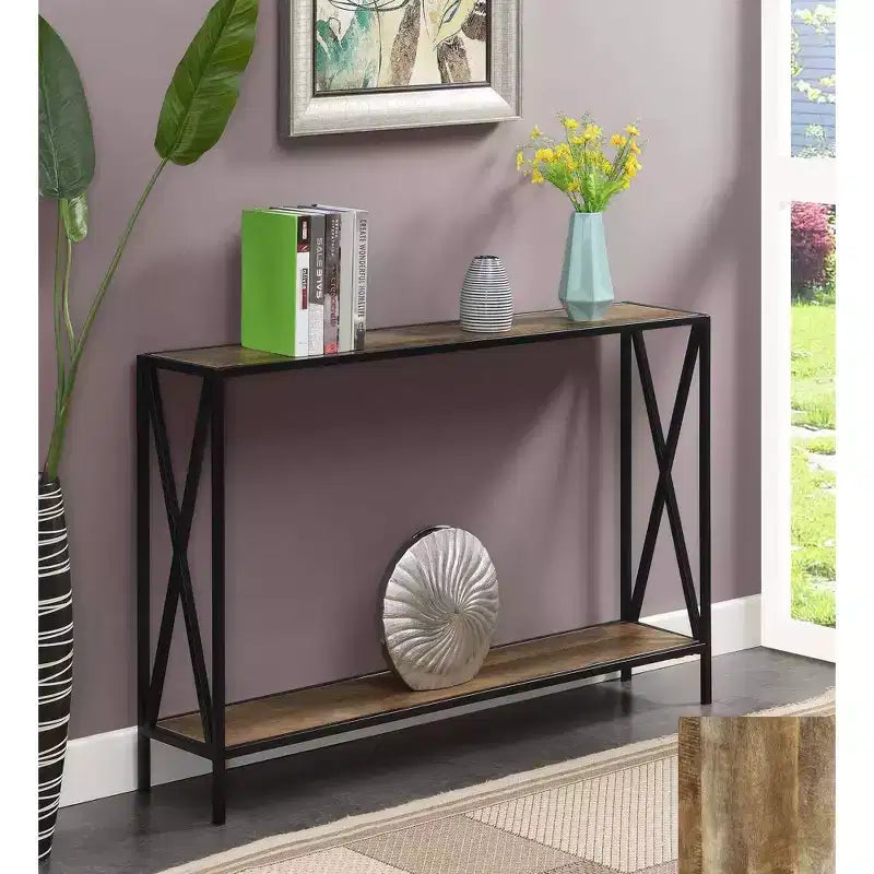 Console avec étagère