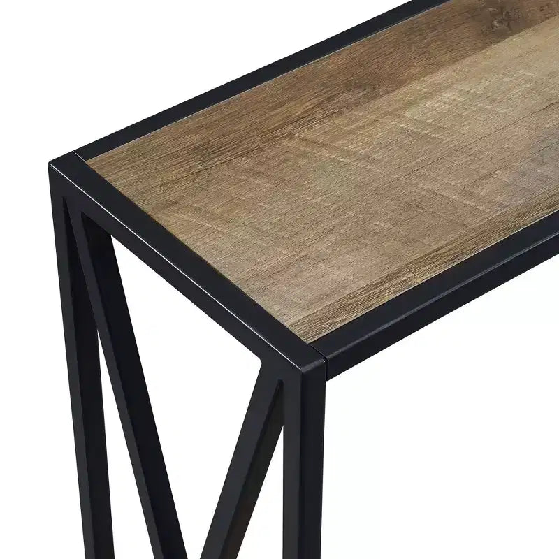 Console avec étagère