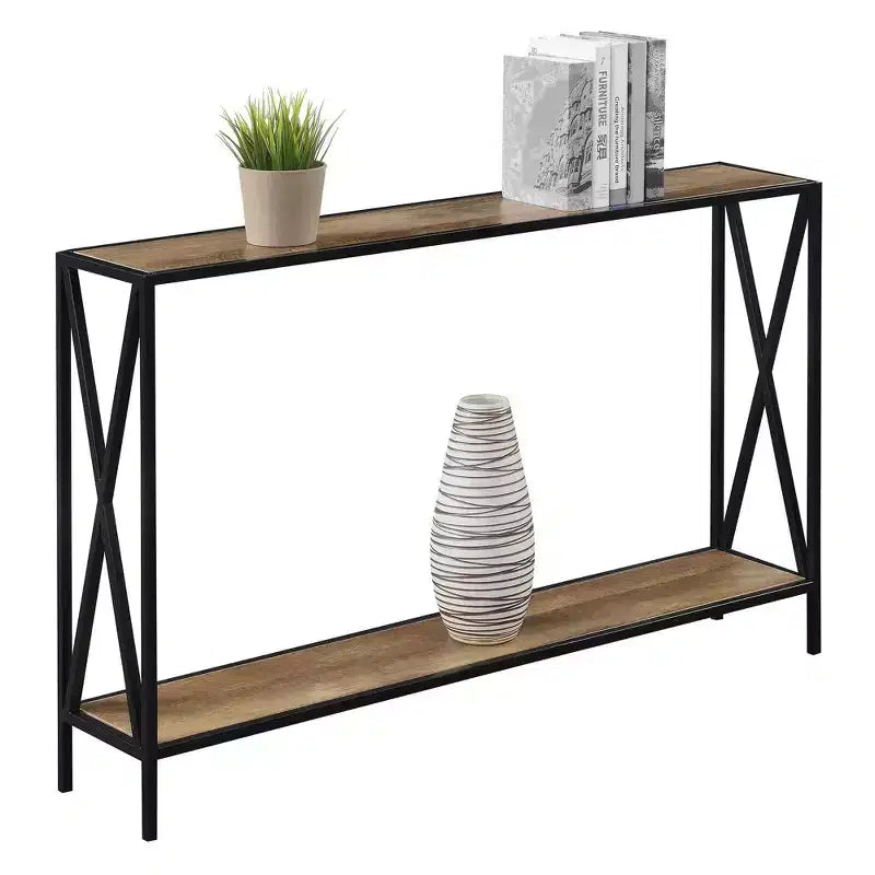 Console avec étagère