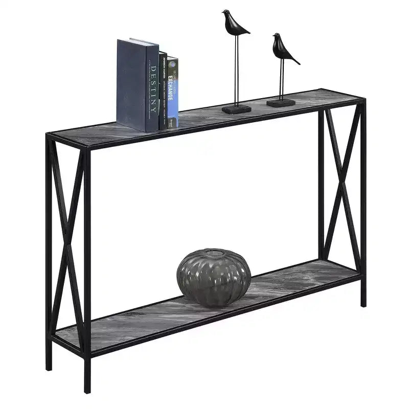 Console avec étagère